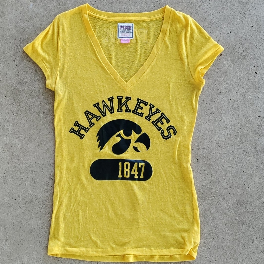 PINK Victoria's Secret Iowa Hawkeye Shirt